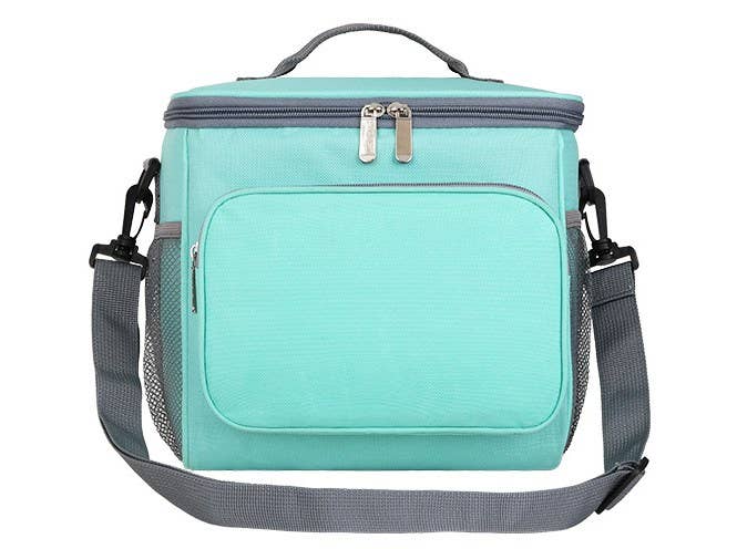 UNISHE - Wholesale Cooler/Cooler Bag - Plain Zipper Closure Pockets Cooler Bag MOQ 3pcs ZZKF8338