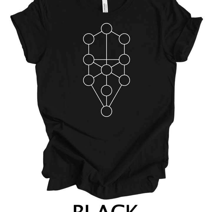 Sacred geometry tree of life 100% soft cotton shirts unisex for wholesale by Morning Hope