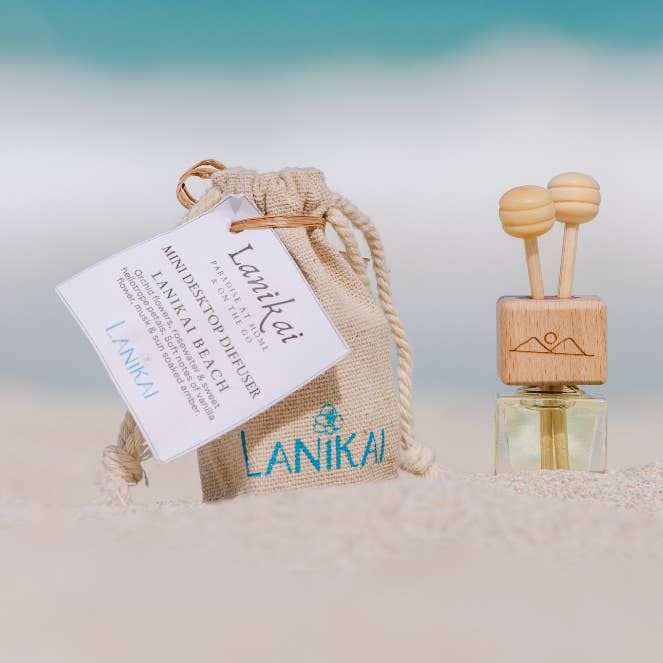 Twin Islands Mini Desktop Diffuser for wholesale by Lanikai Bath and Body