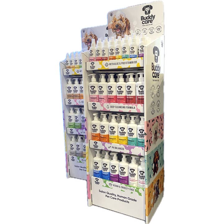 Buddycare - Wholesale Retailer Display - Pets - Floor Display, Empty