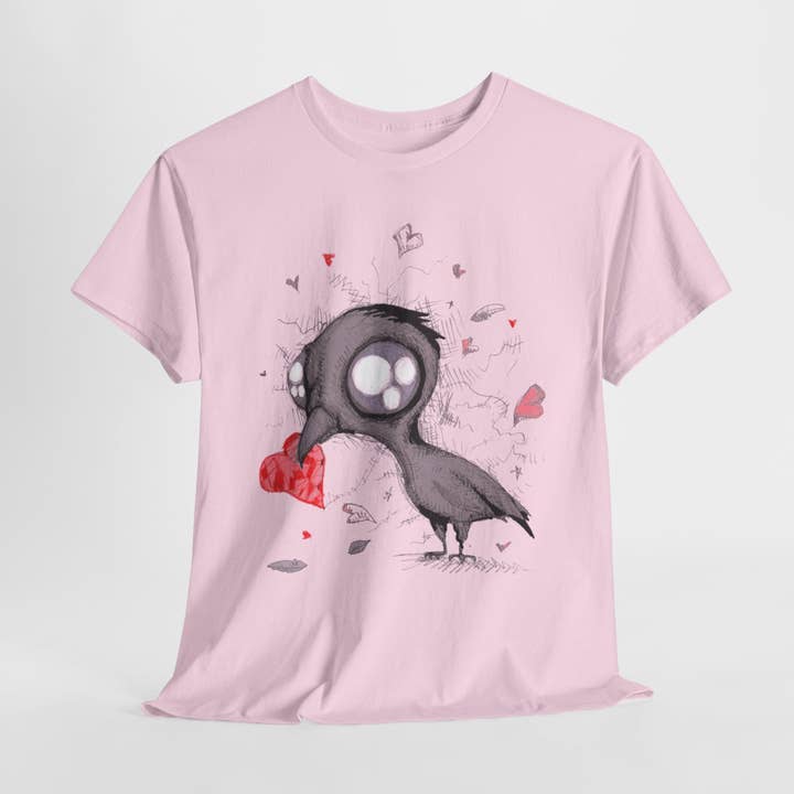 Baby Crow Unisex Schweres Baumwoll-T-Shirt für den Großhandel von LVB Art