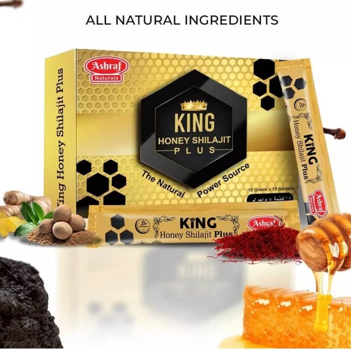 Sunbelt Traders - Wholesale Oral Supplement/Vitamin - Organic Pakistani Shilajit +Honey 15 pack Drink Mix 4 immune