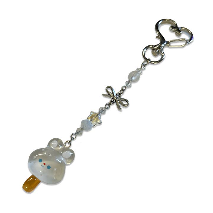 BUNNY IS { HVID } SPECIALITET NØGLERING for engroshandel hos Usagi x Usagi, LLC