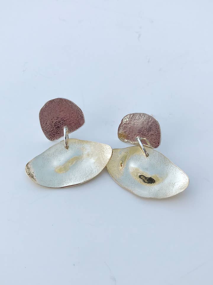(Petite) I Follow Rivers earrings for wholesale by McKinley Mizar Fine Art & Jewelry