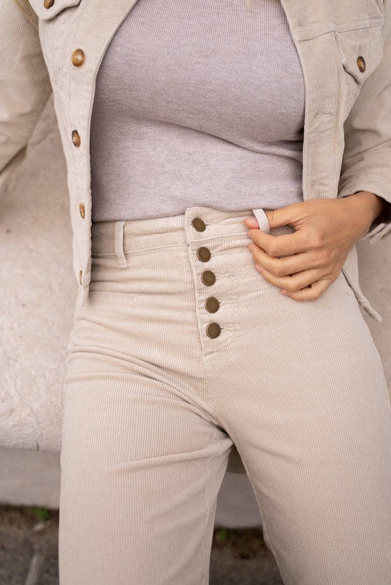 Oraije Paris - Wholesale Pants - Women's - Valentina velvet wide pants9