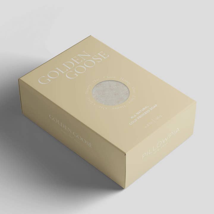 savon en barre traité à froid - Golden Goose pour la vente par PILLOWPIA