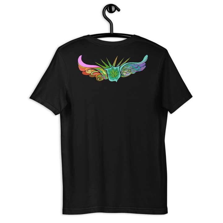 Joan Seed Studio inc. - Wholesale T-Shirt (Graphic) - Unisex - Cannabis Airlines Unisex Essential Fit Crew Neck T-Shirt2