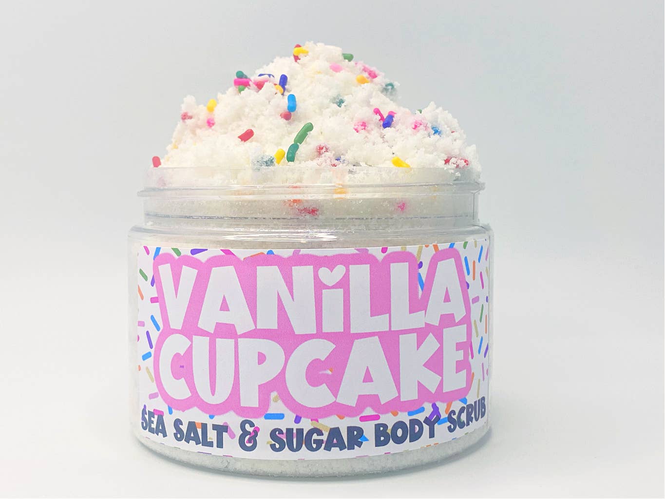 The Little Bubble - Wholesale Body Scrub/Exfoliant - Vanilla Cupcake Sea Salt and Sugar Body Scrub