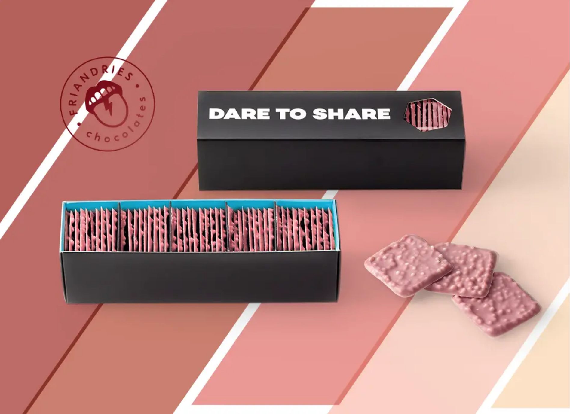 Friandries Chocolates - Wholesale Chocolate Box - Friandries Chocolate Wafers - Ruby2