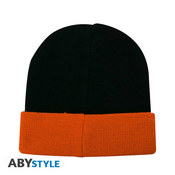ABYstyle - Wholesale Beanie - Unisex - Naruto Shippuden Konoha Beanie One Size Black & Orange