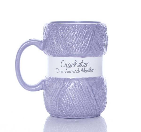 Boxer Gifts – wholesale Coffee mug – Crochet Mug - One Armed Hooker - Crochet Gifts/Home Gifts1