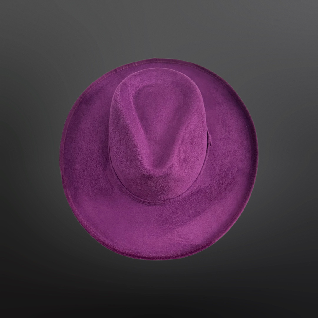 Nati Natash - Wholesale Fedora - Uniseks - Rolled Up Rancher hoed van vegan suede25