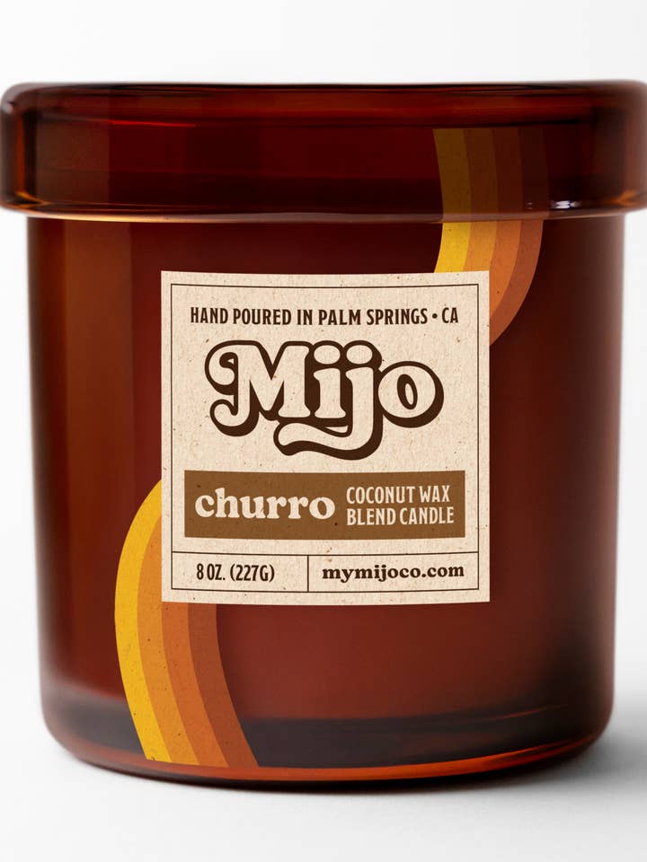 Churro for wholesale by Mijo Candle Co