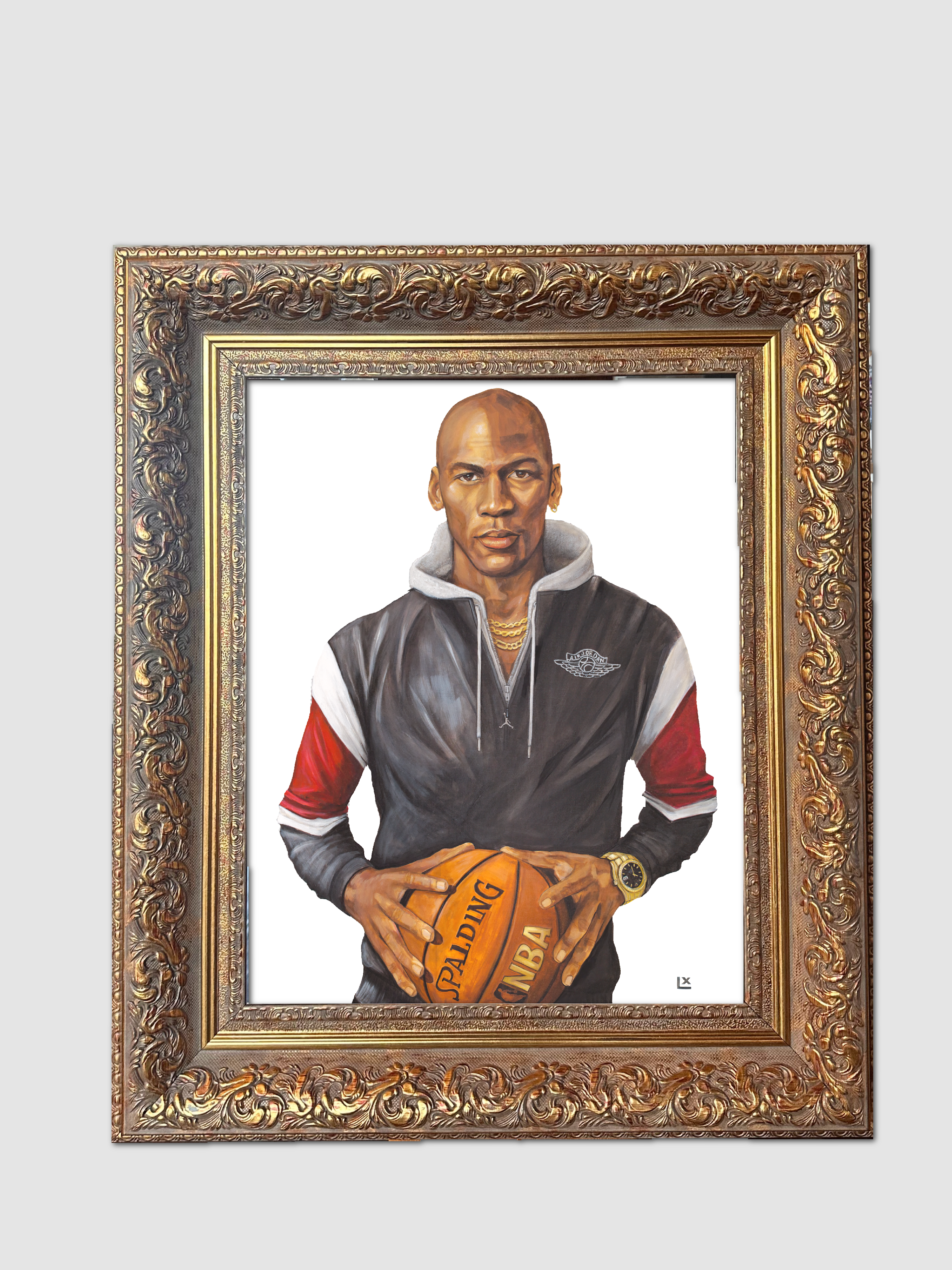LX Artworks - Venta al por mayor Ilustración - Lienzo Michael Jordan2