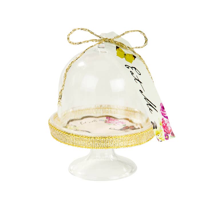Talking Tables USA - Wholesale Cake Stand - Alice in Wonderland Party Favor Cake Domes | 6 Pack |