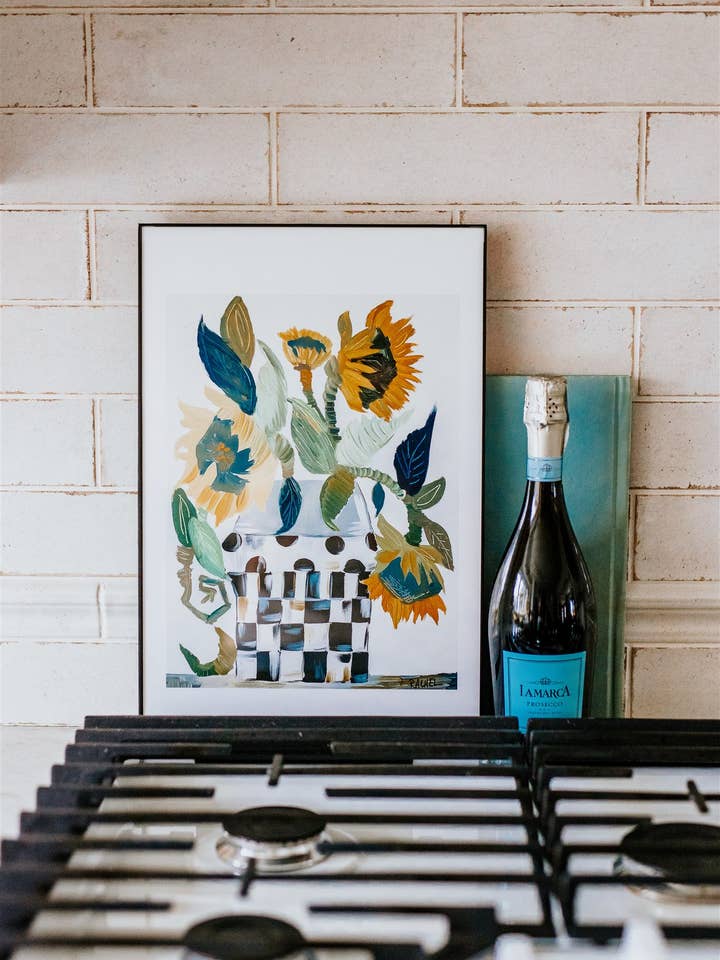 Grass Cloth Print for wholesale by Rachel Cordaro