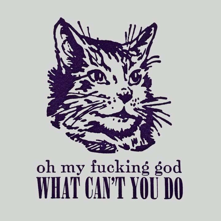 OMFG, What Can’t You Do? | Amazing Friend Encouragement Card for wholesale by Rx Letterpress