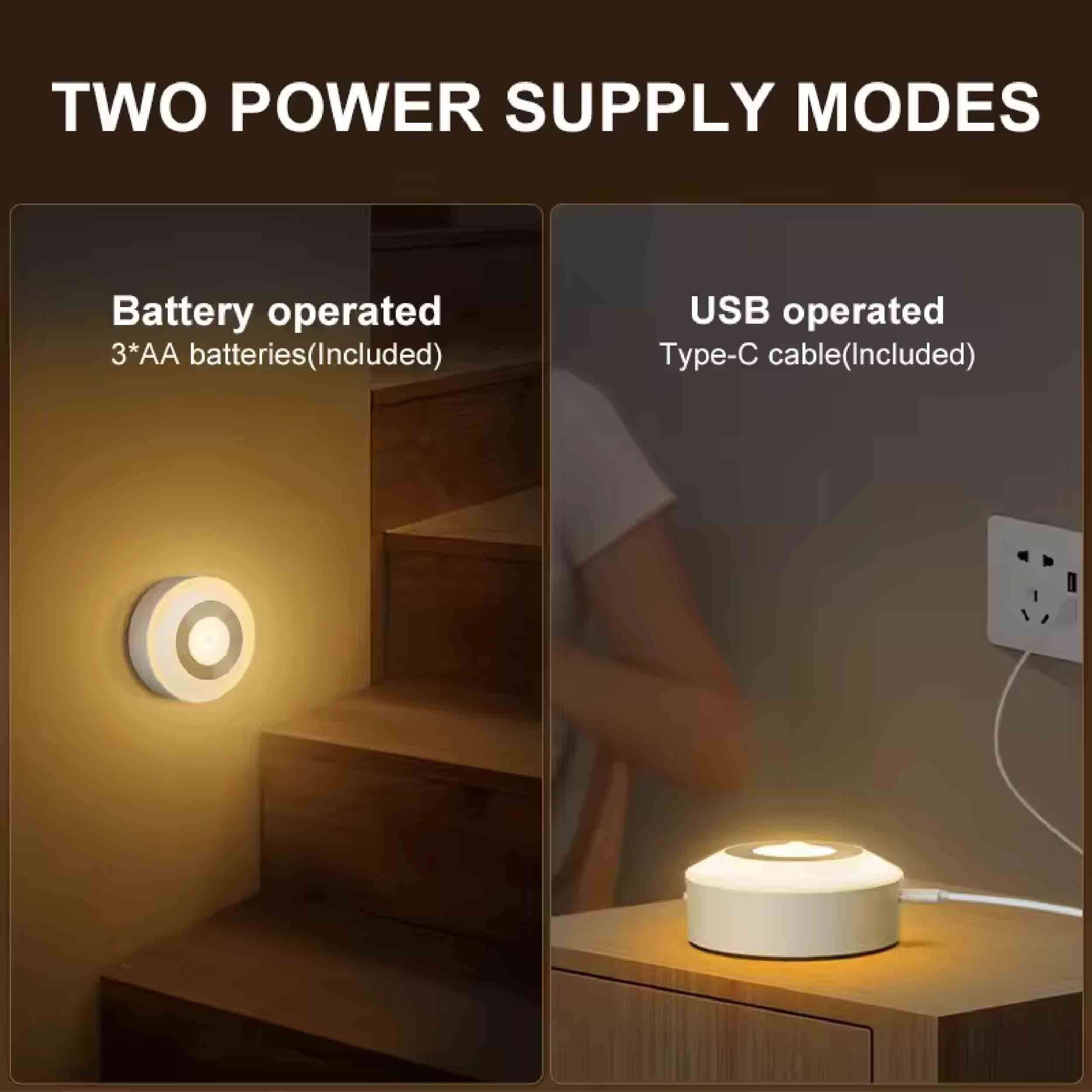 GulleeGadgets – wholesale Nattlampa – Smarta nattlampor med röst- och rörelsesensor - i stora mängder1