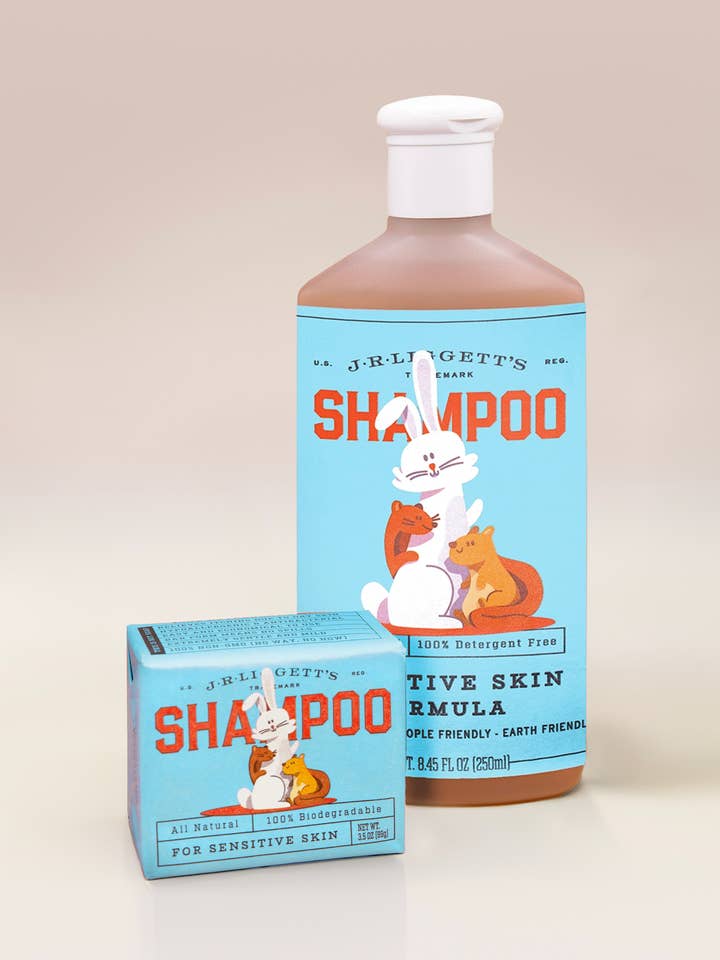 Shampoo per Piccoli Animali - Formula per Pelle Sensibile per la vendita all'ingrosso da parte di J.R.LIGGETT'S®