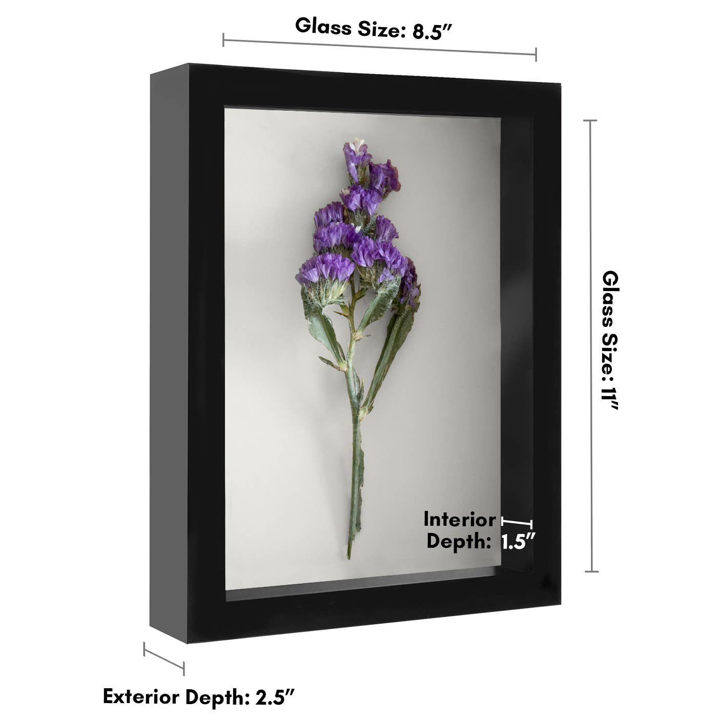 Americanflat - Wholesale Picture Frame - Americanflat Shadow Box Frame with Soft Felt Back46