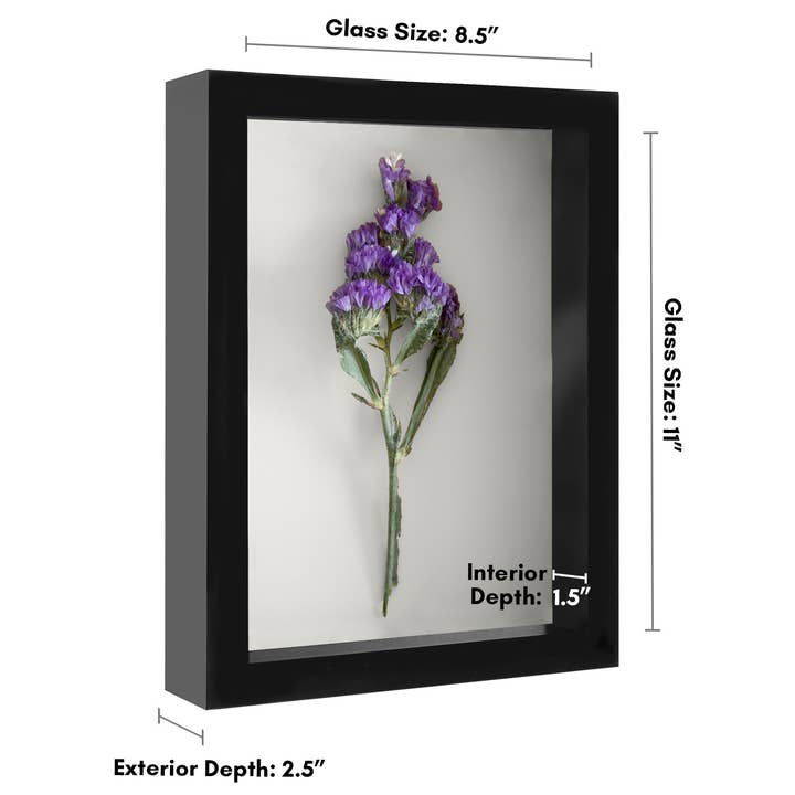Americanflat - Wholesale Picture Frame - Americanflat Shadow Box Frame with Soft Felt Back46