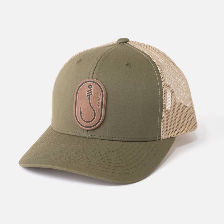 Range Leather Co. - Wholesale Trucker Hat - Unisex - Range Hook Hat - Fishing Trucker Cap5