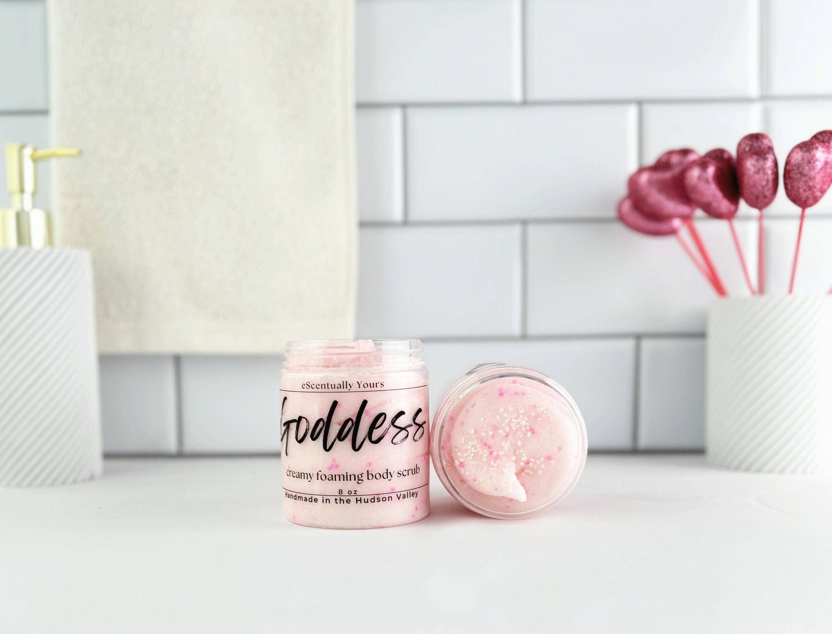 eScentually Yours - Wholesale Body Scrub/Exfoliant - Pink Sugar Handmade Whipped Foaming Scrub Body Wash - Vegan1