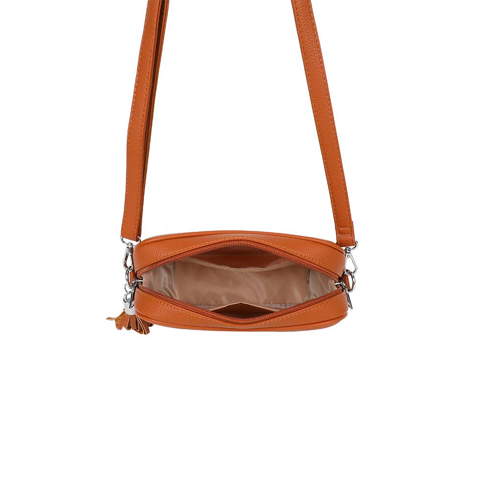 Strathurie – wholesale Crossbody bag – Women's – Strathurie Faux Leather Camera Style Bag S688# Black8