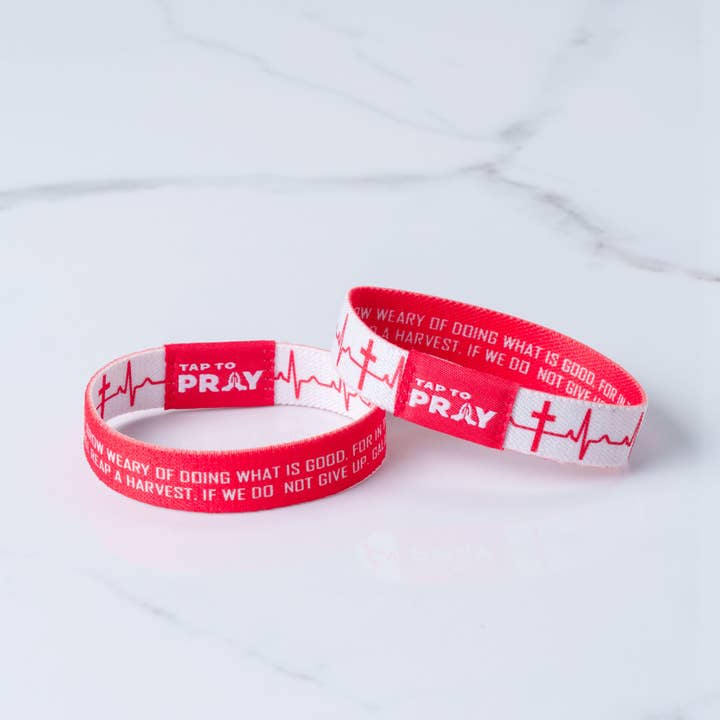 Tap To Pray™ Wristbands - Lifeline for wholesale by Versible
