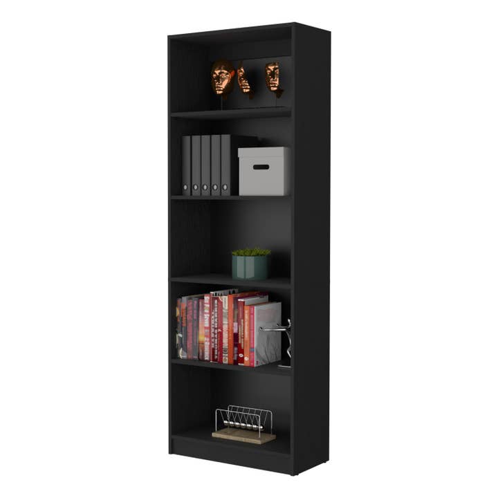 TuHome Concept - Wholesale Bookcase - Tall Bookcase 4R Home with 5 shelves Home10