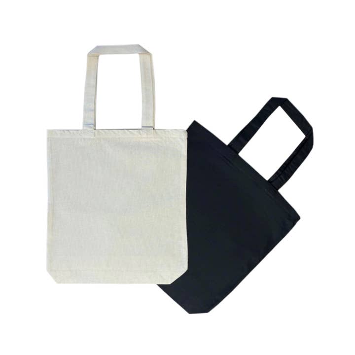 BAGANDCANVAS - Wholesale Tote Bag - Unisex - Customized Gusseted Cotton Tote Bag With Your Logo/Text