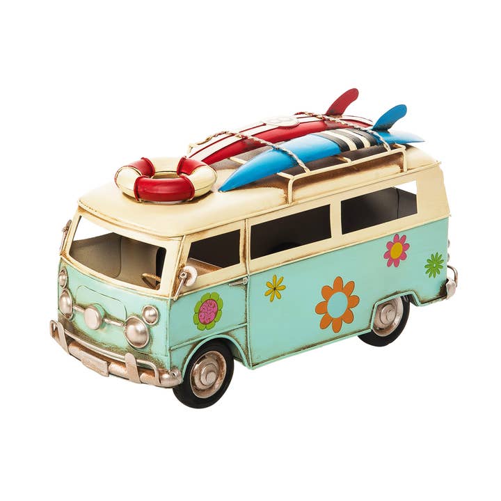 Beachcombers - Wholesale Decorative Figurine - Beach Van Surfing Decorative Figurine0