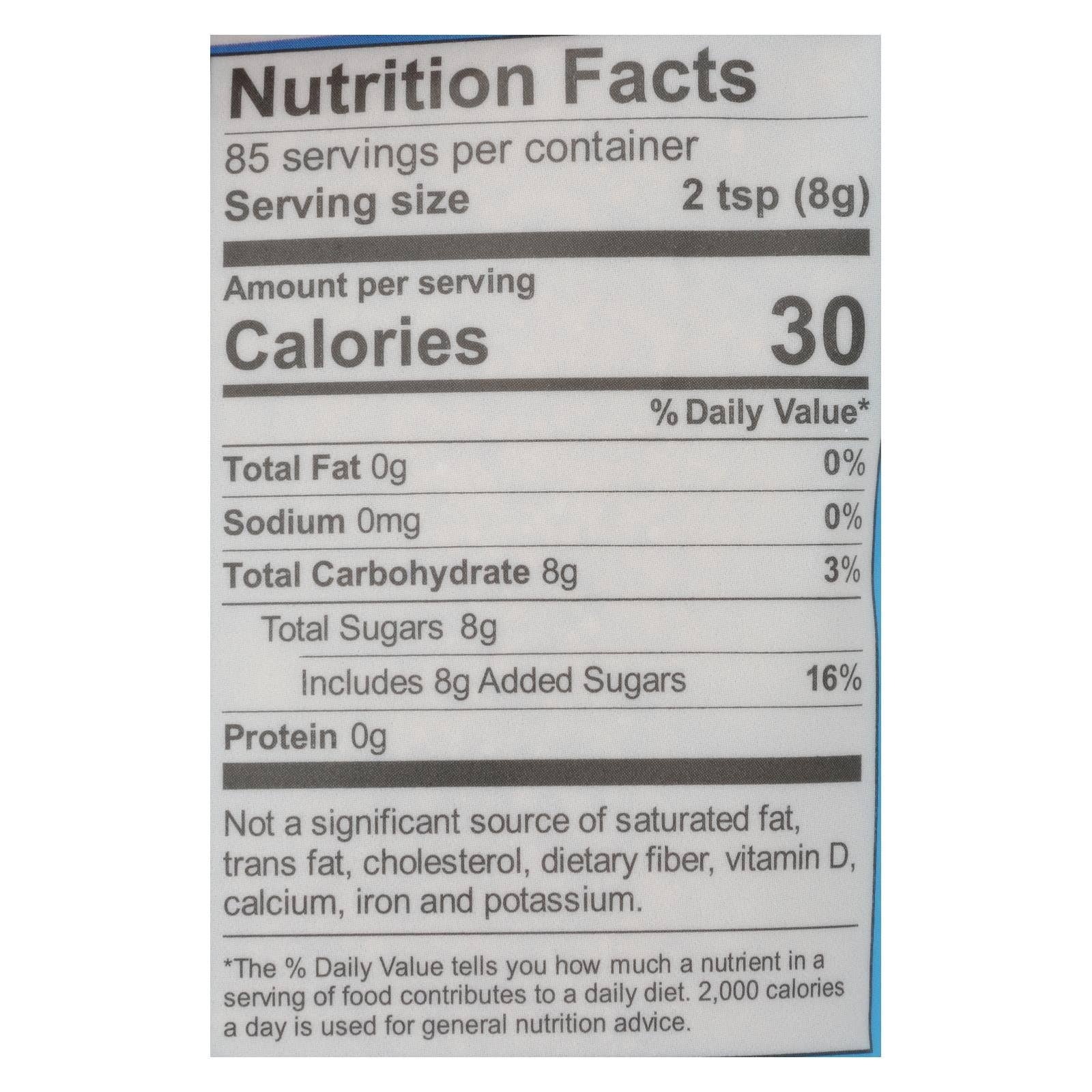 Ware Spark - Wholesale Sugar/Sweetener - Wholesome Sweeteners Sugar - Organic - Turbinado - Raw Cane - 1.5 Lb - Case Of 122