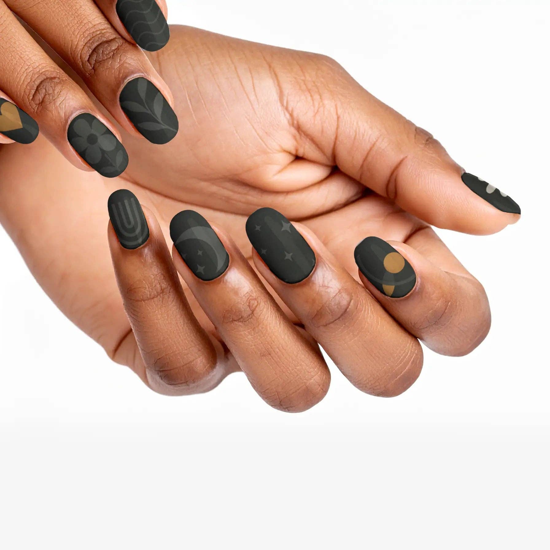 FYNE BODY - Wholesale Press-on/fake nails - Midnight Sunbeam Black Summer Press-On Nails69