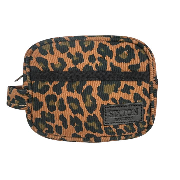 Neceser pequeño con estampado de leopardo para venta al por mayor de Sixton London