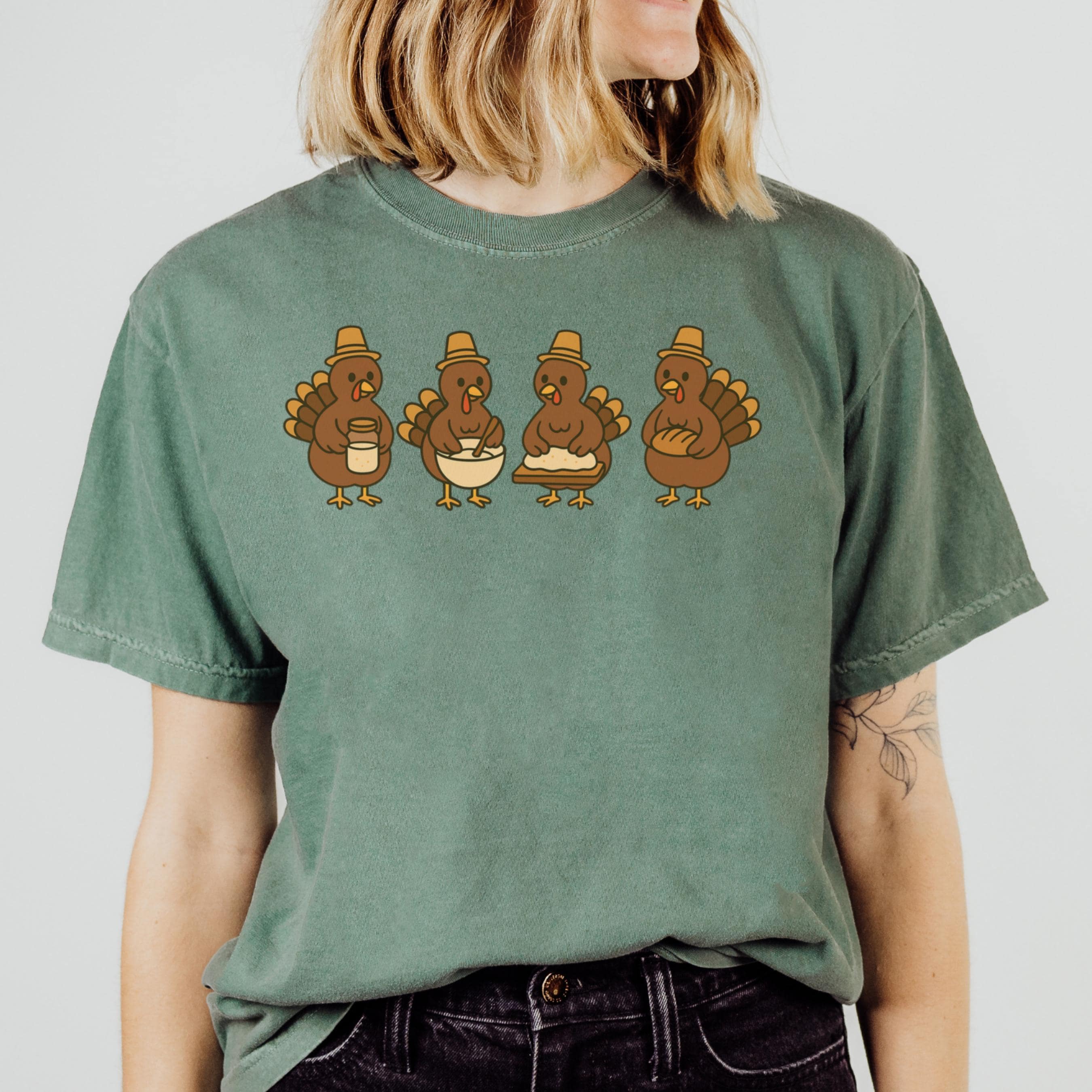 Glaime - Vente T-shirt à imprimés – unisexe - Chemise Pain au Levain, Couleurs Confort Boulanger au Levain Turquie0