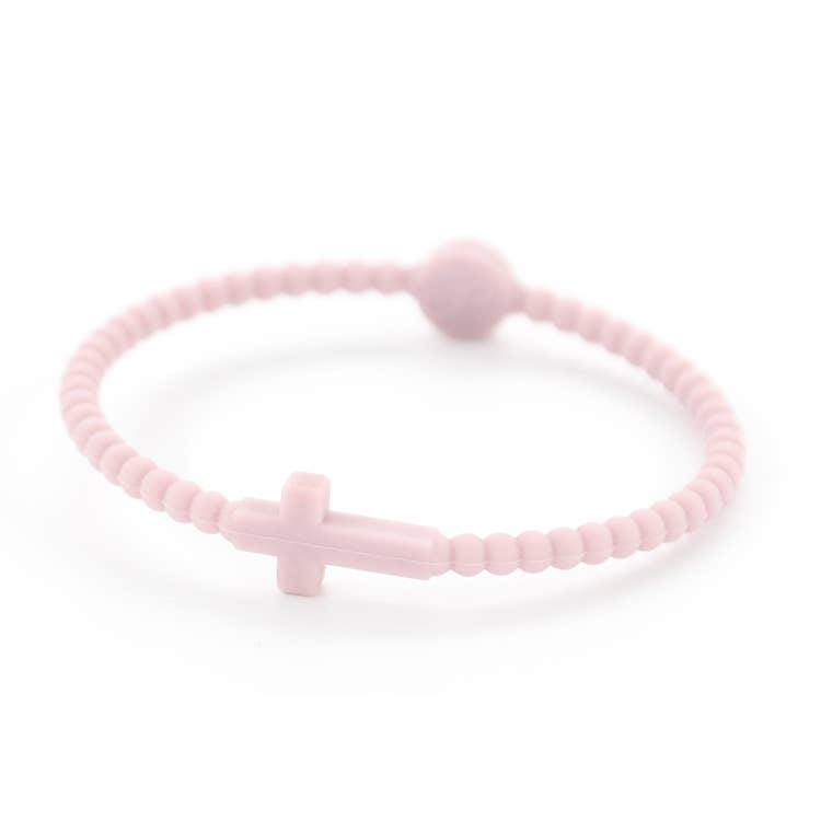 MKS America - Wholesale Bangle Bracelet - Jesus Bracelets Silicone Cross Bracelets set14