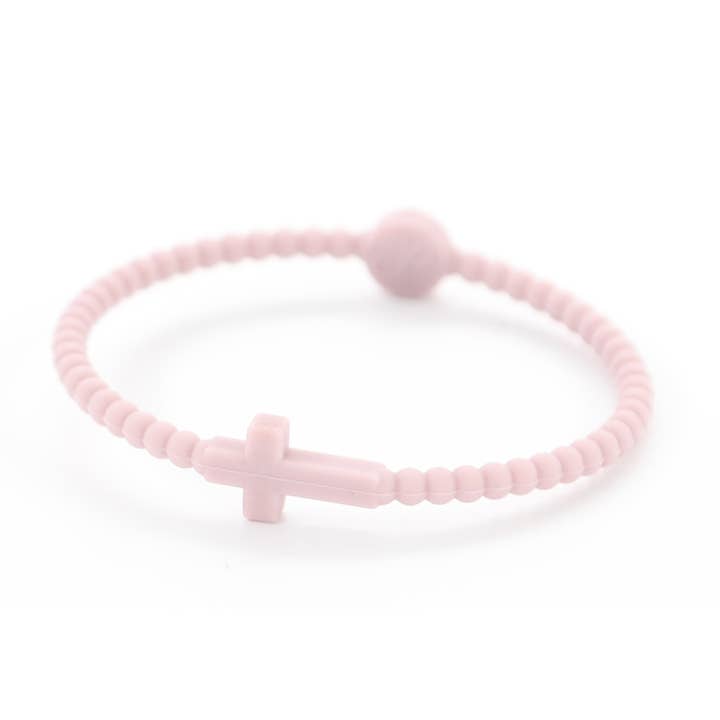 MKS America - Wholesale Bangle Bracelet - Jesus Bracelets Silicone Cross Bracelets set14