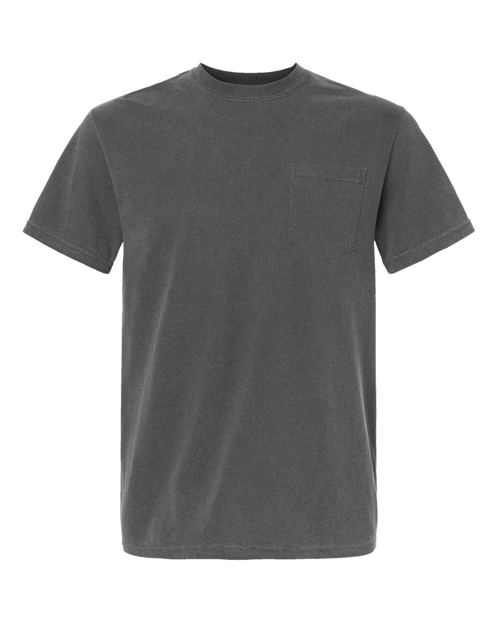 MYES BULK APPAREL - Vente T-shirt – unisexe - T-shirt Comfort Colors Heavyweight avec poche en 100 % coton filé à l'anneau47