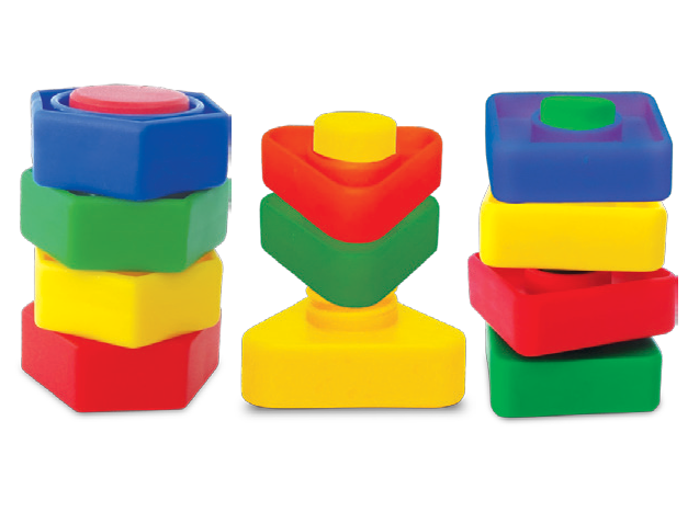 Small World Toys – wholesale Toy set – Kids – Big Nuts & Bolts - 64pcs (in a plastic case)0