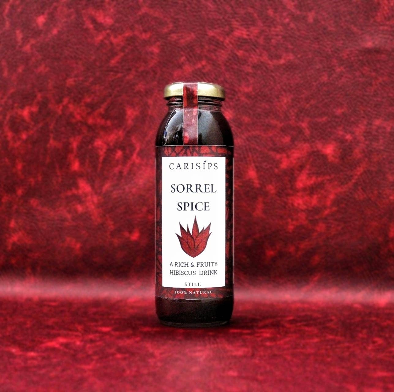 Carisips – wholesale Non-alcoholic aperitif/mocktail – Sorrel Spice (Hibiscus)1