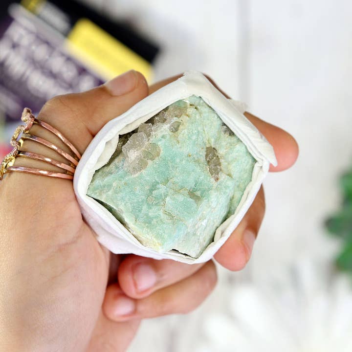 Natures Artifacts Inc - Wholesale Spiritual Stone/Crystal - Amazonite Flat - Amazonite Crystal2