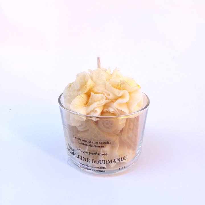 Gourmet scented candle Madeleine gourmet (L) for wholesale by 7 ème Sens
