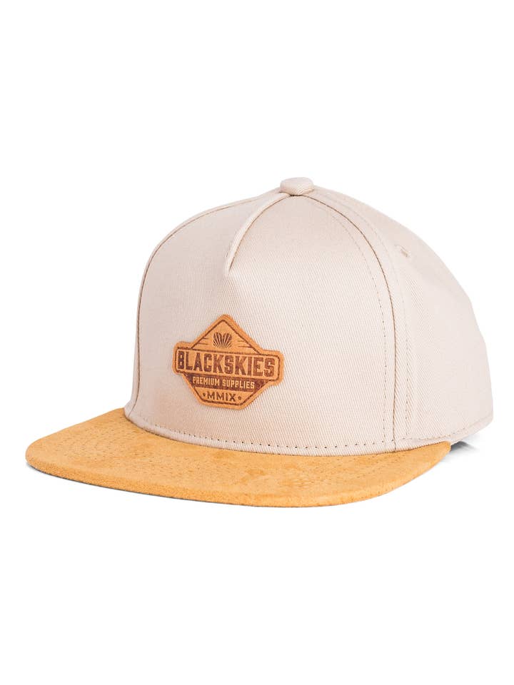Casquette Snapback Essentials Enfant Beige-Marron-Marron pour la vente par Blackskies