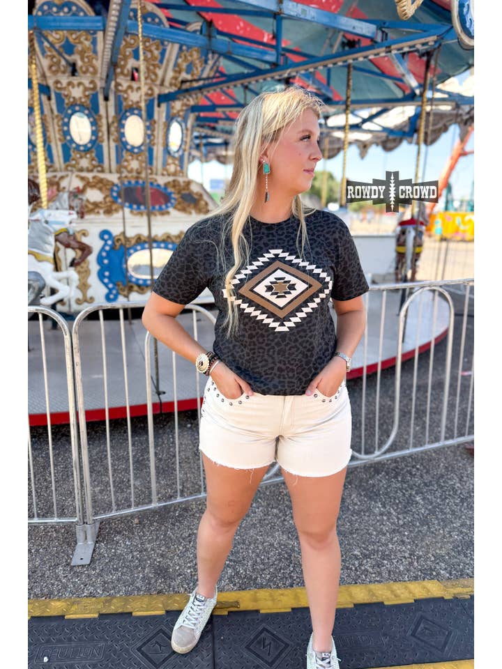 Rowdy Crowd Clothing - Wholesale Screen Printed T-Shirt - Women's - Wild As You Tee2