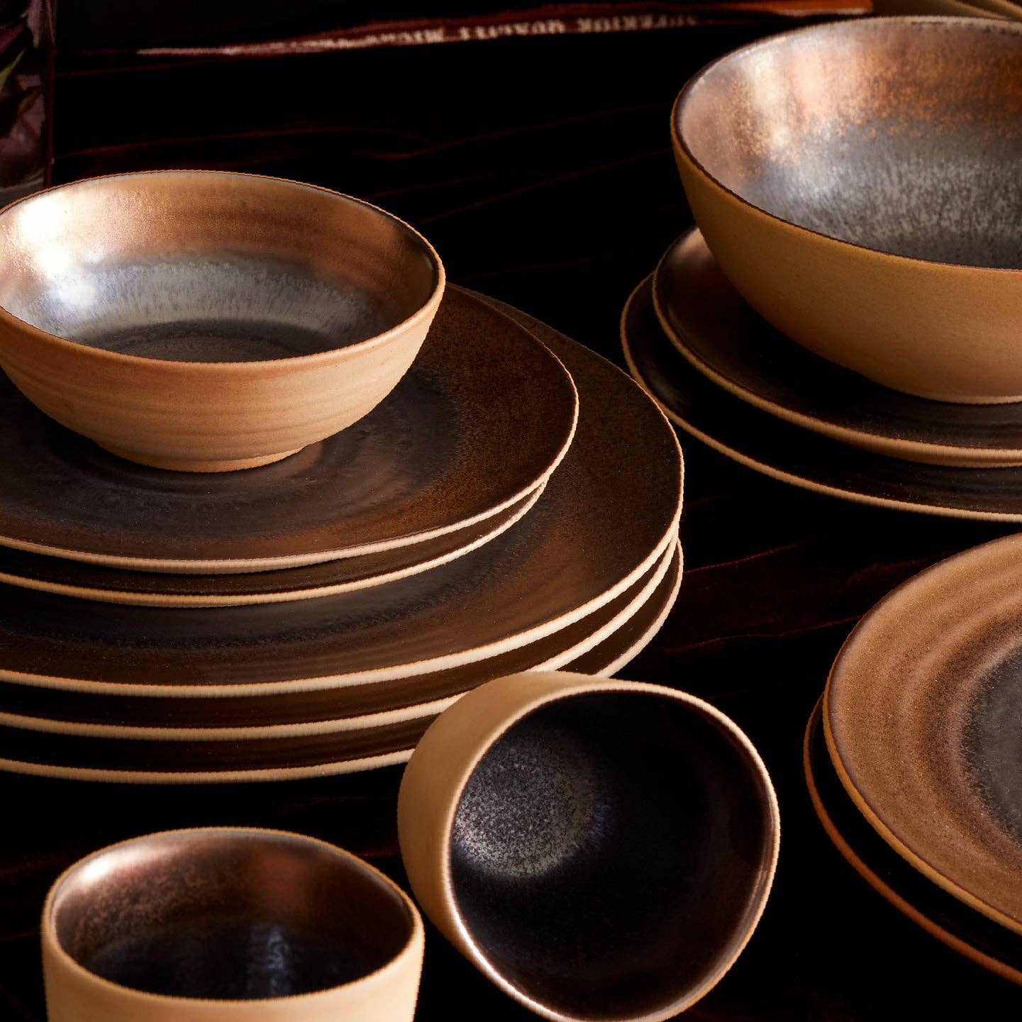 Stone  Lain - Wholesale Dinner Plate - Akita Stoneware Dinner Plate - Copper5