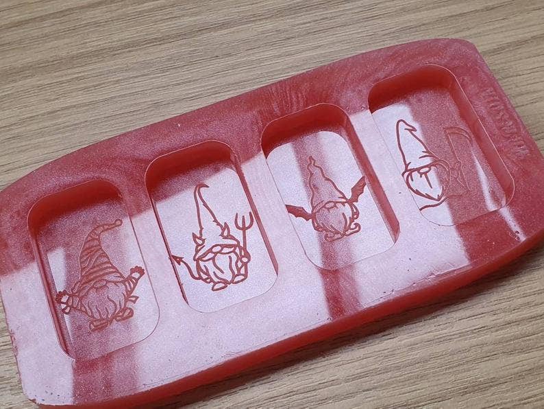 Mr Resin – wholesale Craft supplies – Halloween Gonk / Gnome Wax Melt Silicone Mould - HB Style Size0