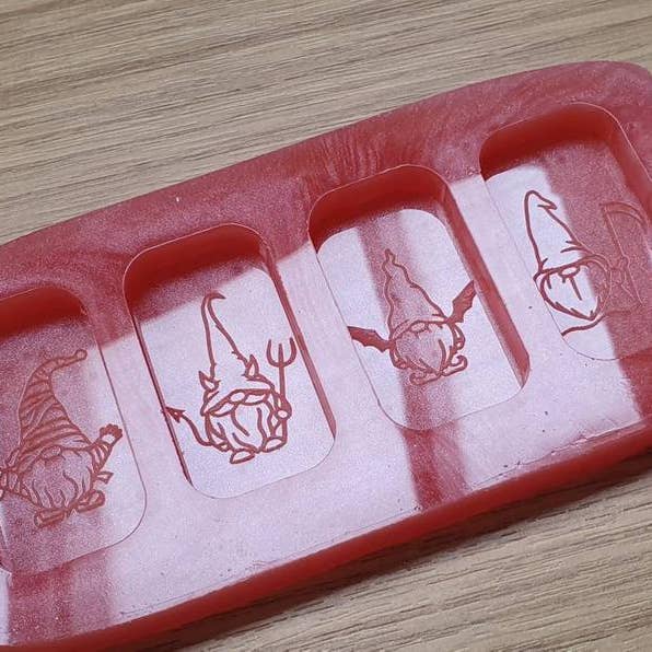 Mr Resin – wholesale Craft supplies – Halloween Gonk / Gnome Wax Melt Silicone Mould - HB Style Size