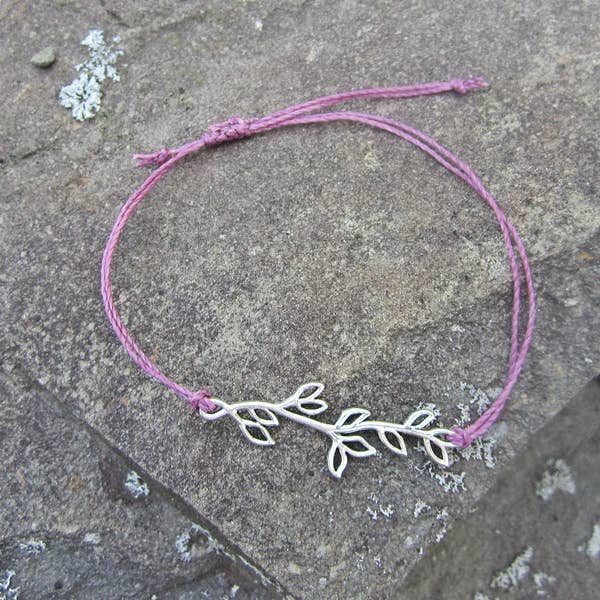 Hammered Branch Thread Bracelet for wholesale by Dog Park Publishing