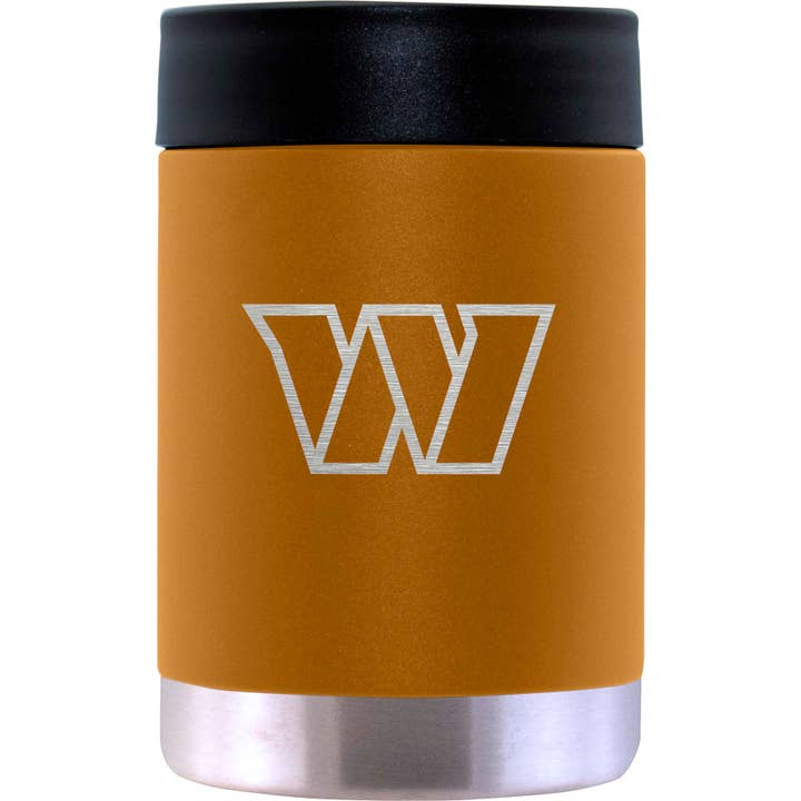 The Memory Company - Wholesale Drink Huggers & Koozies - 12oz Canyon Can Holder Etched Logo, Washington Commanders